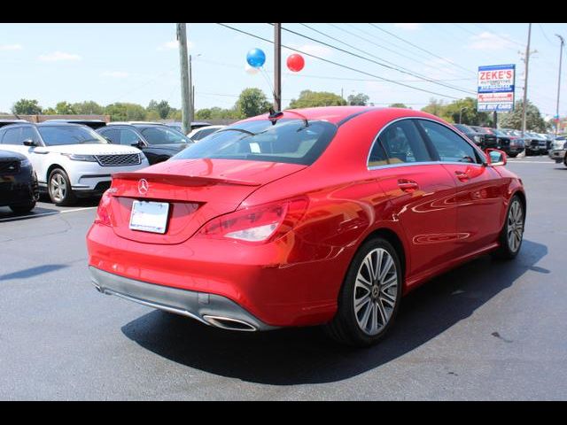 2018 Mercedes-Benz CLA 250