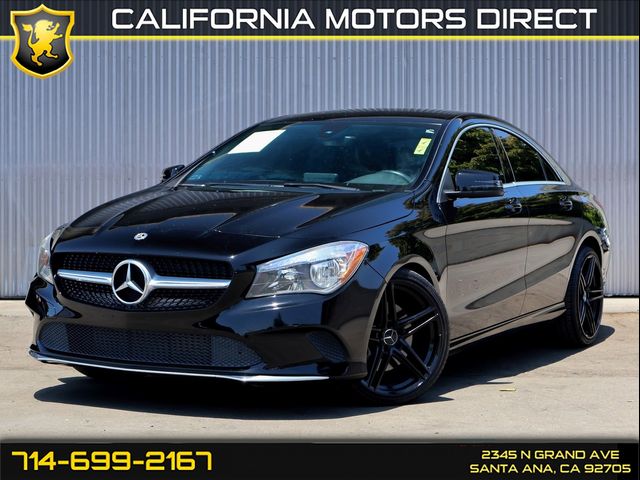 2018 Mercedes-Benz CLA 250