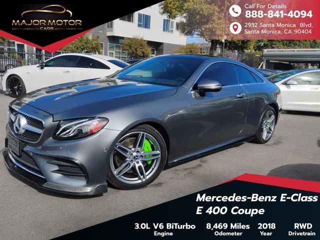 2018 Mercedes-Benz E-Class 400