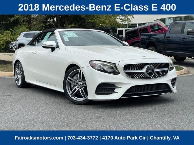 2018 Mercedes-Benz E-Class 400