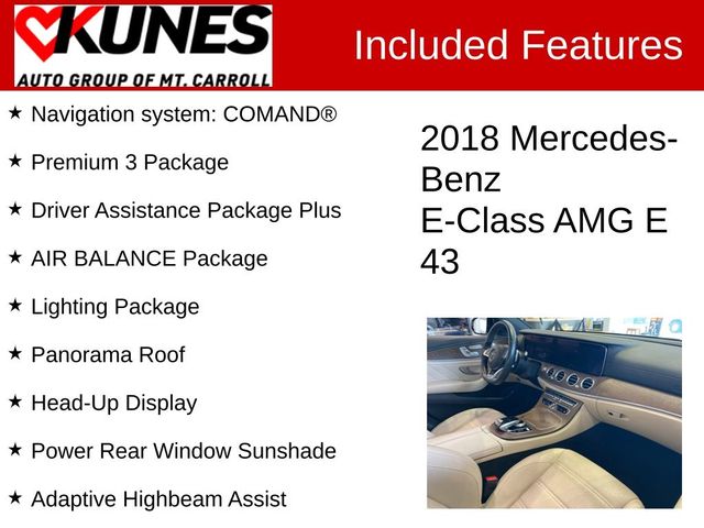 2018 Mercedes-Benz E-Class AMG 43