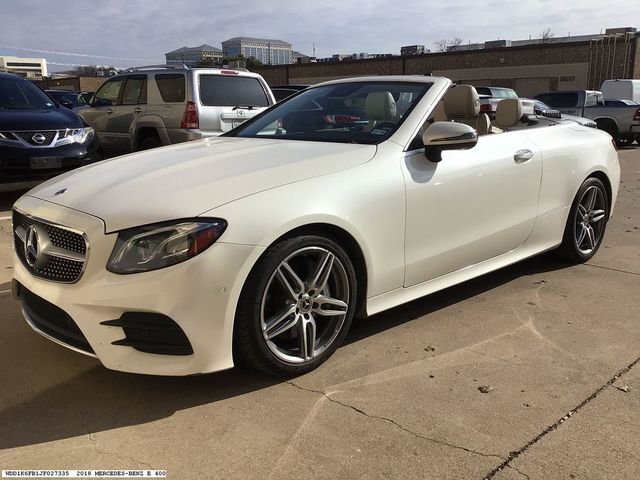 2018 Mercedes-Benz E-Class 400