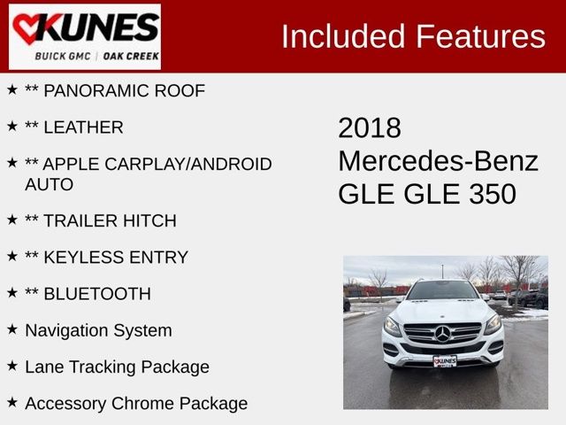 2018 Mercedes-Benz GLE 350