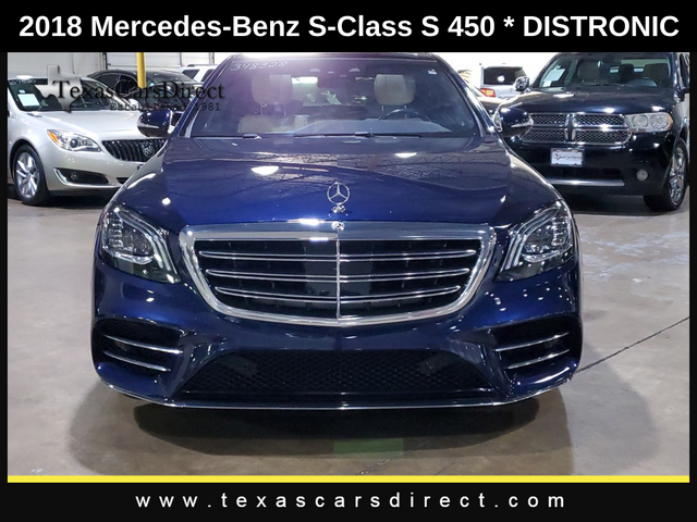 2018 Mercedes-Benz S-Class 450