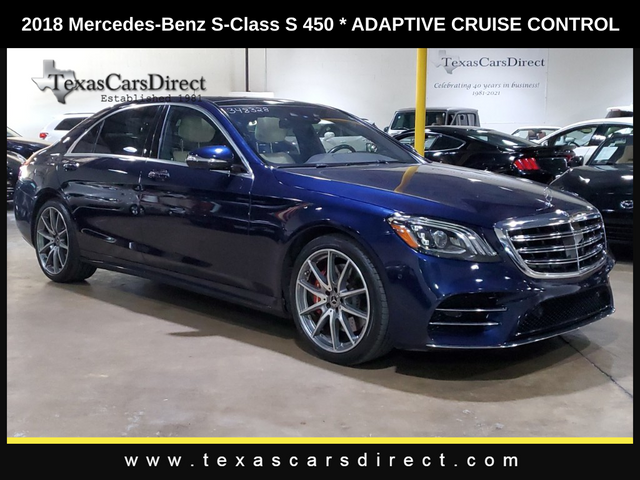 2018 Mercedes-Benz S-Class 450