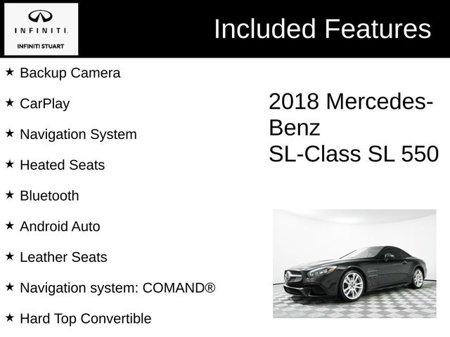 2018 Mercedes-Benz SL-Class 550