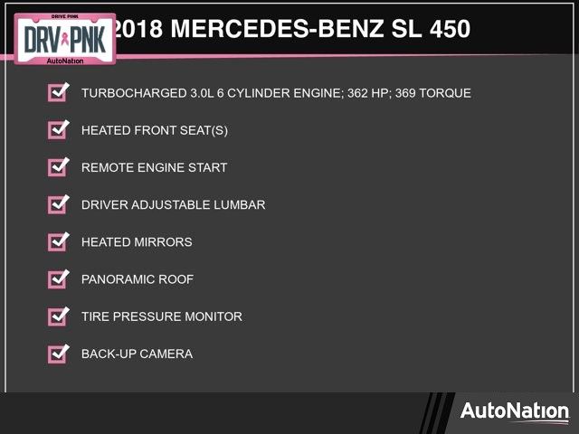 2018 Mercedes-Benz SL-Class 450