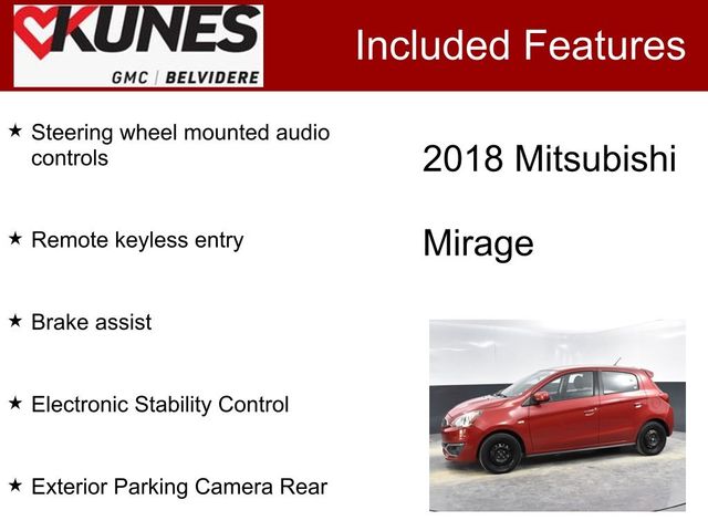 2018 Mitsubishi Mirage ES