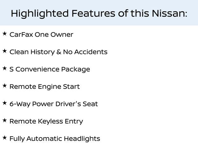 2018 Nissan Altima 2.5 S