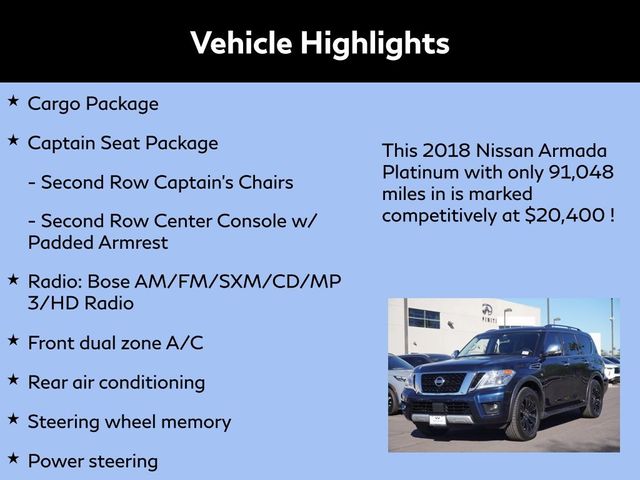 2018 Nissan Armada Platinum