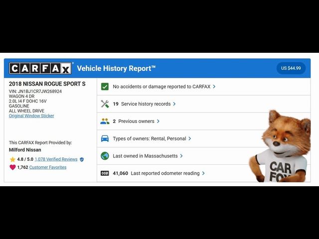 2018 Nissan Rogue Sport S
