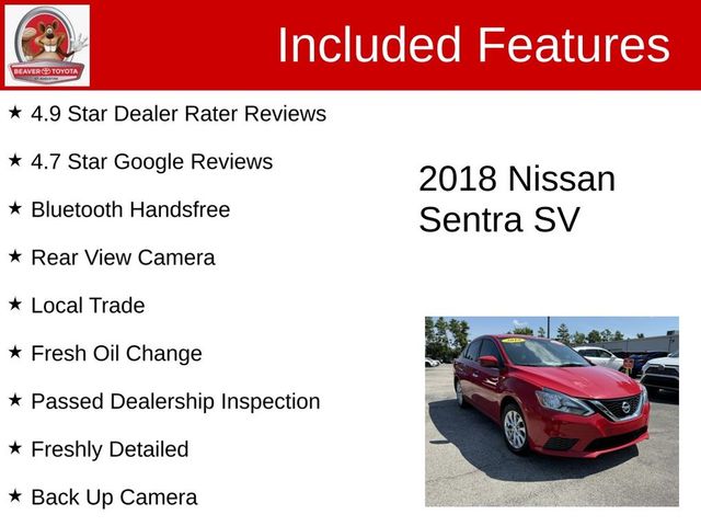 2018 Nissan Sentra SV