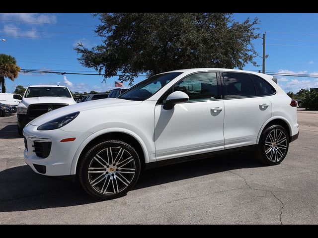 2018 Porsche Cayenne Platinum Edition