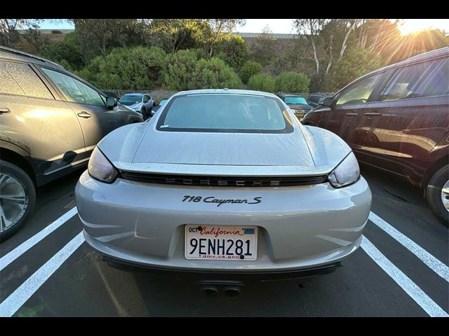 2018 Porsche 718 Cayman S