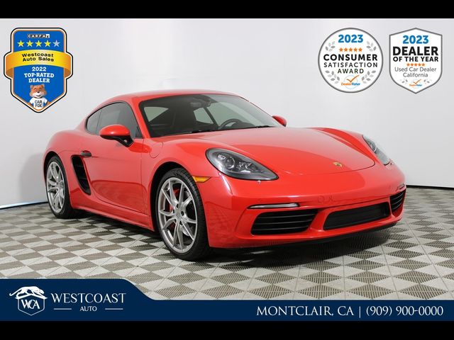 2018 Porsche 718 Cayman S