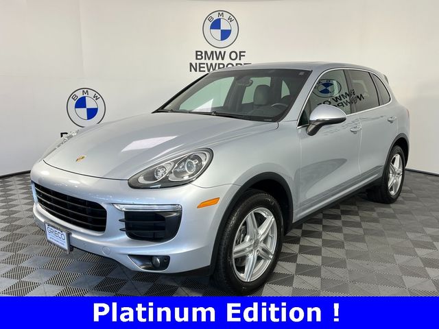 2018 Porsche Cayenne Platinum Edition