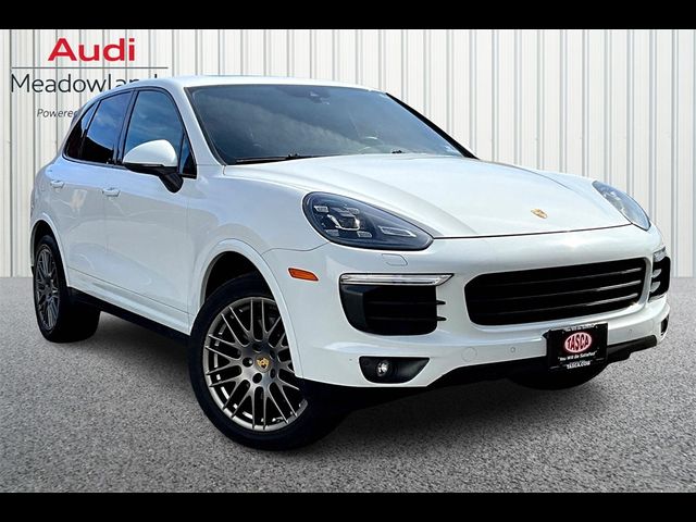 2018 Porsche Cayenne Platinum Edition
