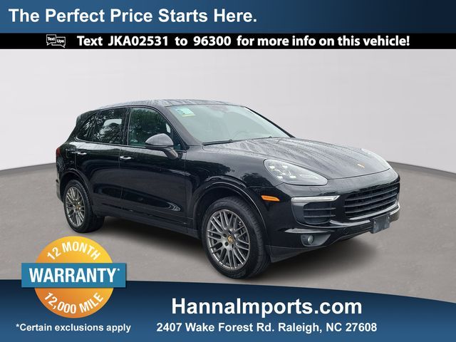 2018 Porsche Cayenne Platinum Edition