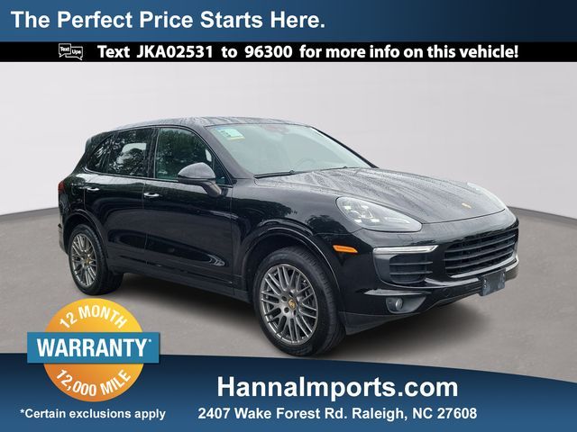 2018 Porsche Cayenne Platinum Edition