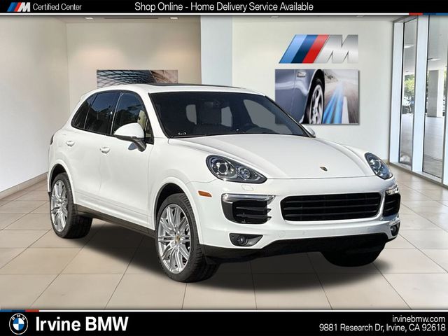 2018 Porsche Cayenne Platinum Edition