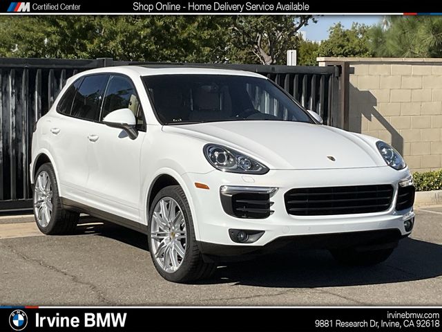 2018 Porsche Cayenne Platinum Edition