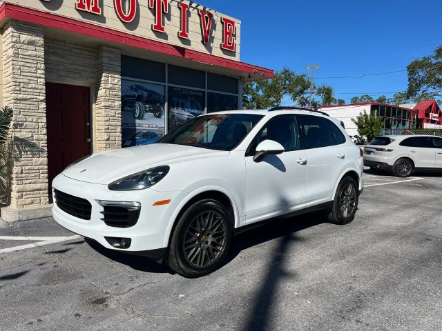 2018 Porsche Cayenne Platinum Edition
