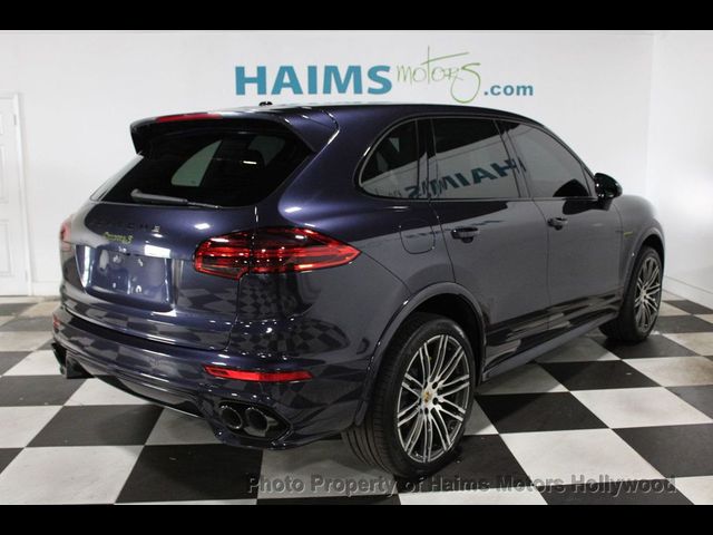 2018 Porsche Cayenne E-Hybrid S Platinum Edition