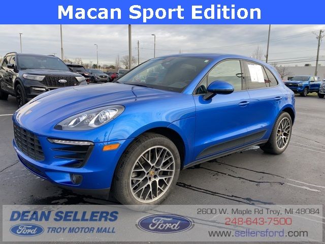 2018 Porsche Macan Sport Edition