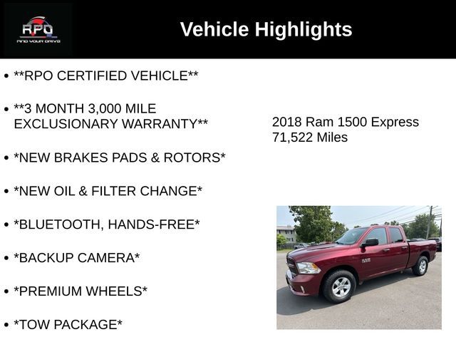 2018 Ram 1500 Express