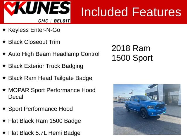 2018 Ram 1500 Sport