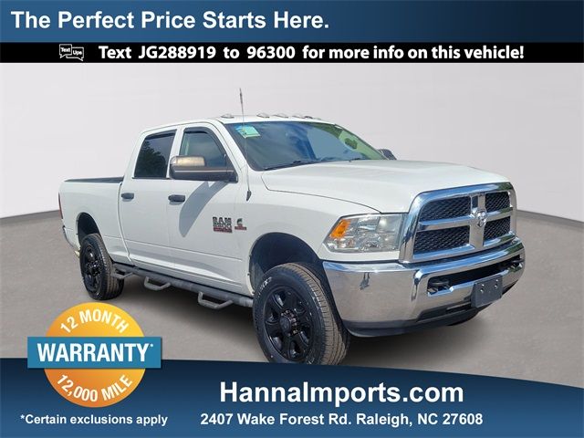 2018 Ram 2500 Tradesman