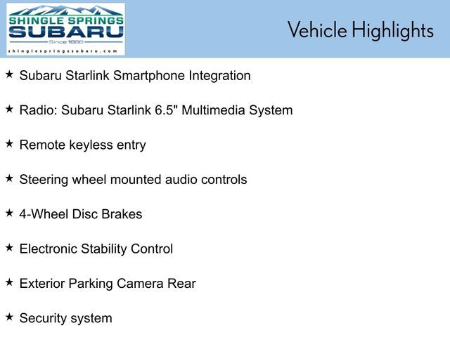 2018 Subaru Crosstrek Base