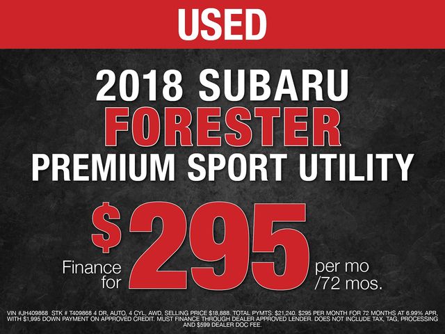 2018 Subaru Forester Premium