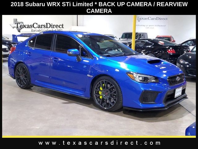 2018 Subaru WRX STI Limited