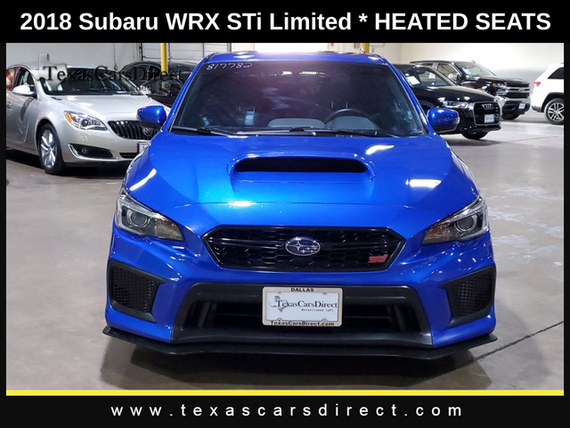 2018 Subaru WRX STI Limited