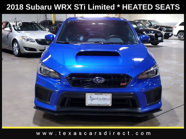 2018 Subaru WRX STI Limited