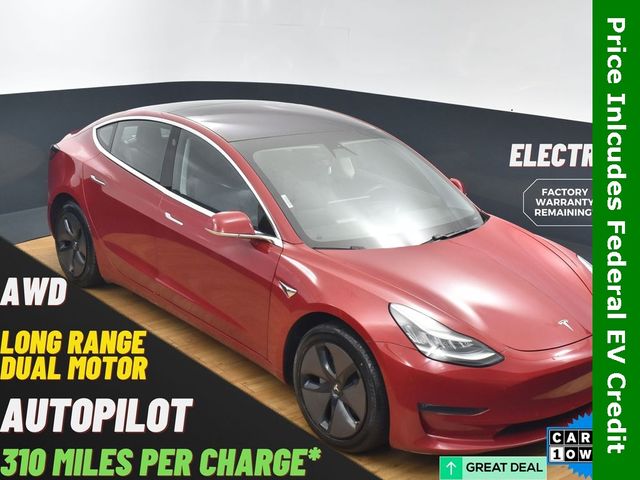 2018 Tesla Model 3 Long Range