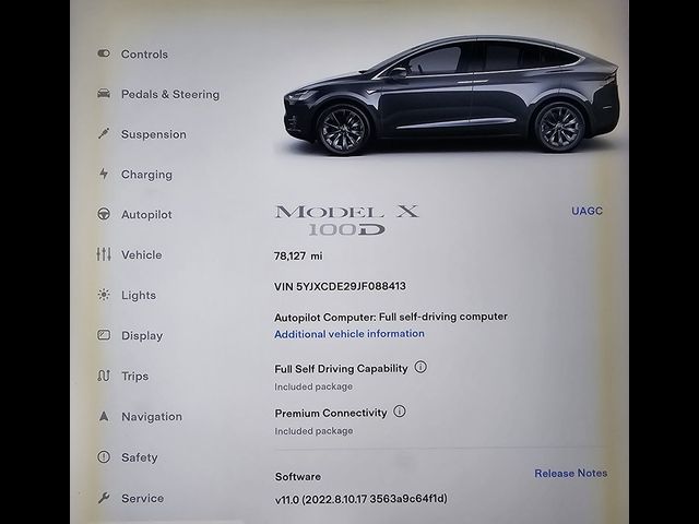 2018 Tesla Model X 100D