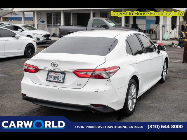 2018 Toyota Camry LE