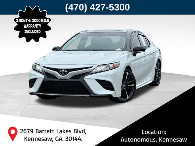 Used 2018 White Toyota Camry Sedan For Sale in Atlanta, GA | Auto