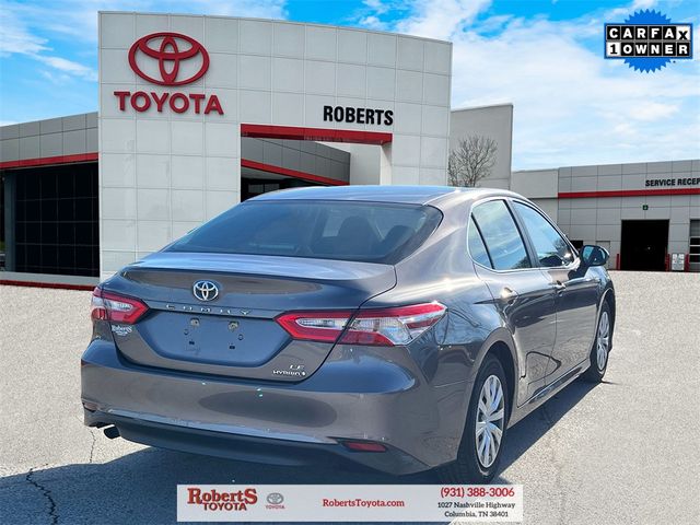 2018 Toyota Camry Hybrid LE