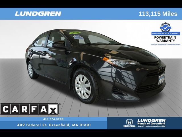 2018 Toyota Corolla L