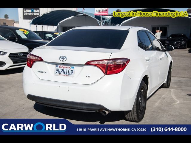 2018 Toyota Corolla LE