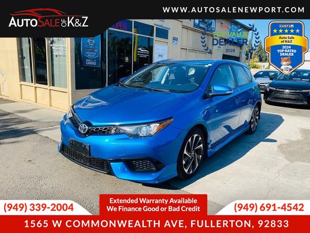2018 Toyota Corolla iM Base