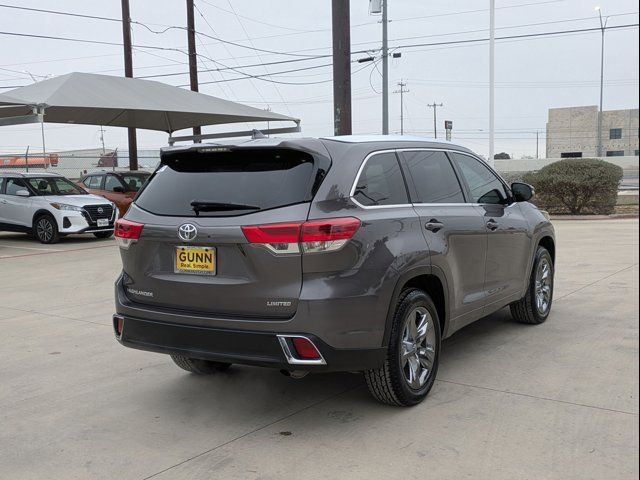 2018 Toyota Highlander Limited Platinum