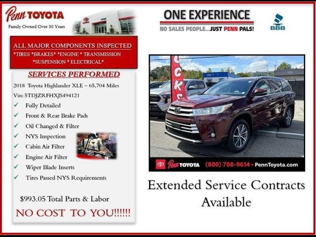 2018 Toyota Highlander XLE