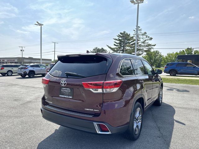2018 Toyota Highlander Limited Platinum