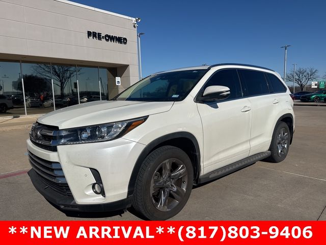 2018 Toyota Highlander Limited Platinum