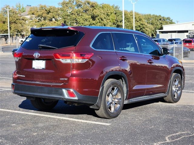 2018 Toyota Highlander Limited Platinum