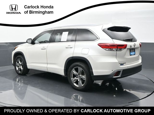 2018 Toyota Highlander Limited Platinum